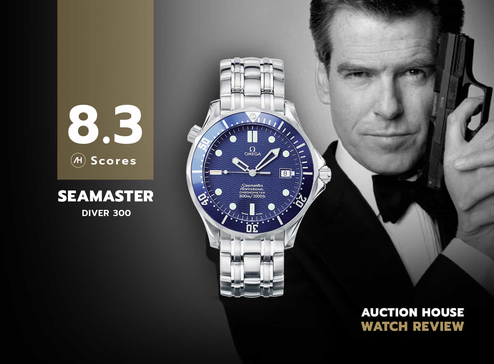 รีวิว Omega Diver 300M Ref.2531.80.00